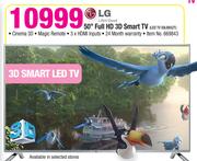 LG 50" Full HD 3D Smart TV-LED TV 50LB652T