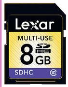 Lexar 16GB SD Card-Each