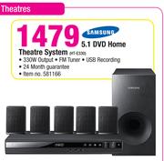 Samsung 5.1 DVD Home Theatre System-HT-E330