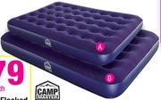Camp Master Single Flocked Airbed