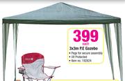 3x3m P.E Gazebo
