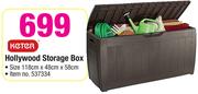 Keter Hollywood Storage Box 118x48x58Cm