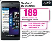 Blackberry Z10 Smartphone-On Smartchat 1GB