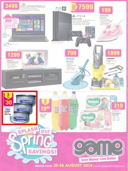 Game : Spring Savings (20 Aug - 26 Aug 2014, page 1