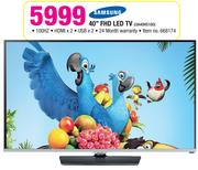 Samsung 40" FHD LED TV UA40H5100
