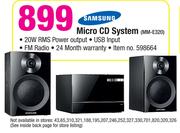 Samsung Micro CD System MM-E320