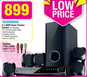 Telefunken 5.1 HDMI Home Theatre System THT-5000HDMI