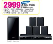 Samsung 5.1 Home Theatre System HT F4500