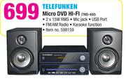 Telefunken Micro DVD Hi-Fi TMD-400