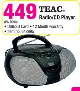 Teac Radio/CD Player PC-D990