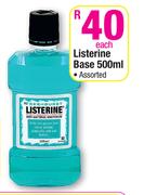 Listerine Base Assorted-500ml-Each