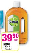 Dettol Assorted-750ml-Each