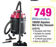 Electrolux 1850W Aqualux Wet & Dry Vacuum A3019