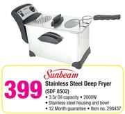 Sunbeam Stainless Steel Deep Fryer SDF - 8502