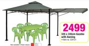 335 x 335 Gazebo With Awning