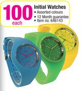 Initial Watches-Each
