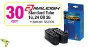 Raleigh Standard Tube 16,24 Or 26-Each