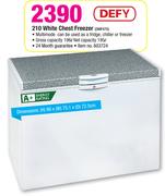Defy 210 White Chest Freezer DMF470