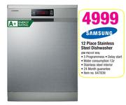 Samsung 12 Place Stainless Steel Dishwasher DW FN310T XFA