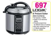 Logik 6Ltr Pressure Cooker RSH 012476018