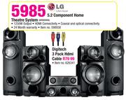 LG 5.2 Component Home Theatre System ARX8500A