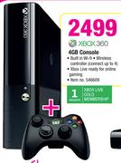 XBox360 4GB Console