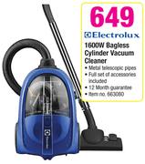 Electrolux 1600W Bagless Cylinder Vacuum Cleaner