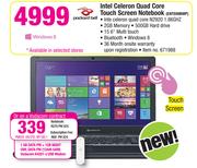 Packard Bell Intel Celeron Quad Core Touch Screen Notebook ENTE69BMOn STD MyGig 1