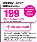 BlackBerry Curve 9720 Smartphone-On UChoose Flexi 100