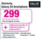 Samsung Galaxy S4 Smartphone-On Smartchat 1GB