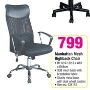 Manhattan Mesh Highback Chair