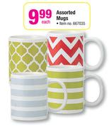 Mugs Assorted-Each