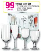 6 Piece Glass Set