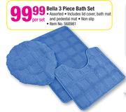Bella 3 Piece Bath Set-Per Set
