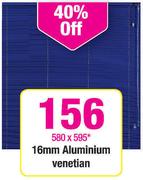 16mm Aluminium Venetian 580x595mm