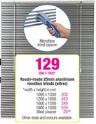Microfibre Blind Cleaner