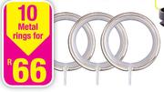 10 Metal Rings