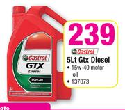 Castrol 5Ltr GTX Diesel-Each