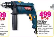 Ryobi 650W 13mm Impact Drill