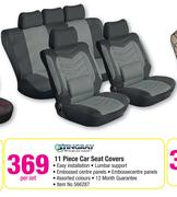 Stingray 11 Piece Car Seat Covers-Per Set