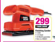 Black & Decker Finishing Sander