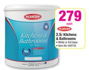 Plascon 2.5Ltr Kitchens & Bathrooms-Each