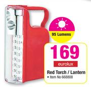Eurolux Red Torch/ Lantern 95 Lumens
