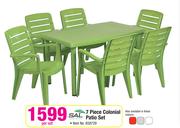 Sal 7 Piece Colonial Patio Set-Per Set