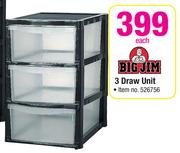 Big Jim 3 Draw Unit-Each