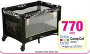 Little One Camp Cot-Each