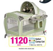 Little One Safari Camp Cot-Each