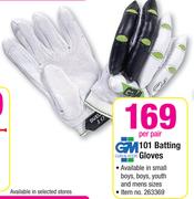 GM 101 Batting Gloves-Per Pair