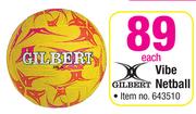 Gilbert Vibe Netball