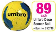 Umbro Deco Soccer Ball